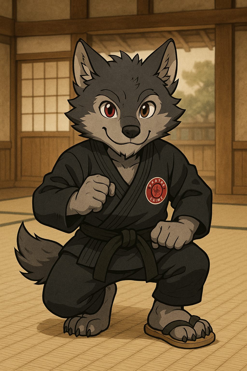 Mascotte Akatsu Shime